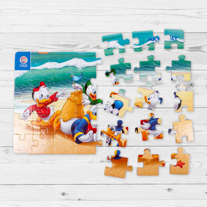 Disney Mickey & Friends 4 in 1 jigsaw puzzle for Kids