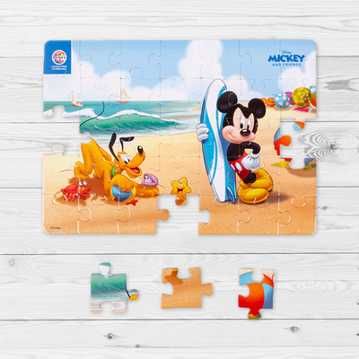 Disney Mickey & Friends 4 in 1 jigsaw puzzle for Kids