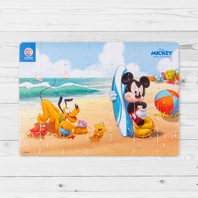 Disney Mickey & Friends 4 in 1 jigsaw puzzle for Kids