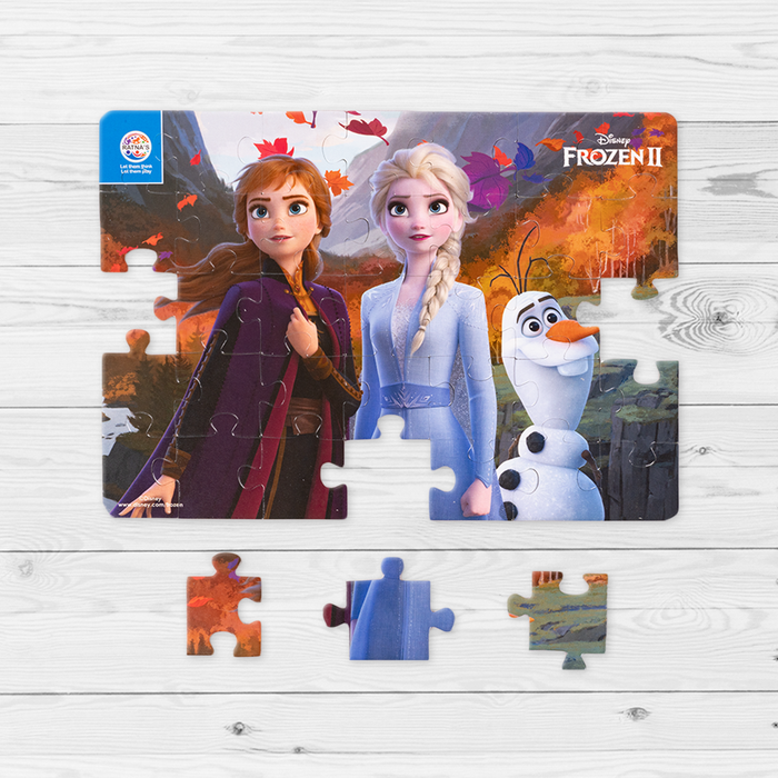 Disney Frozen  4 in 1 jigsaw puzzle for Kids