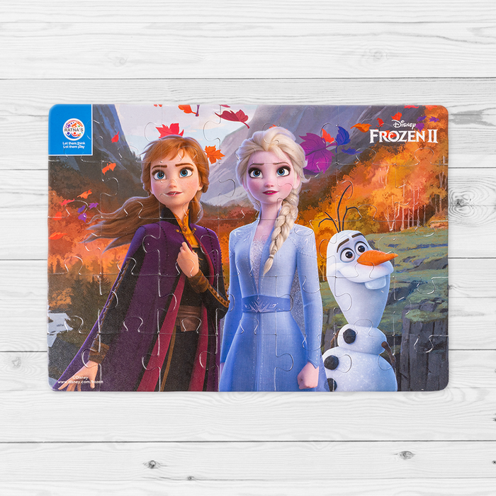 Disney Frozen  4 in 1 jigsaw puzzle for Kids