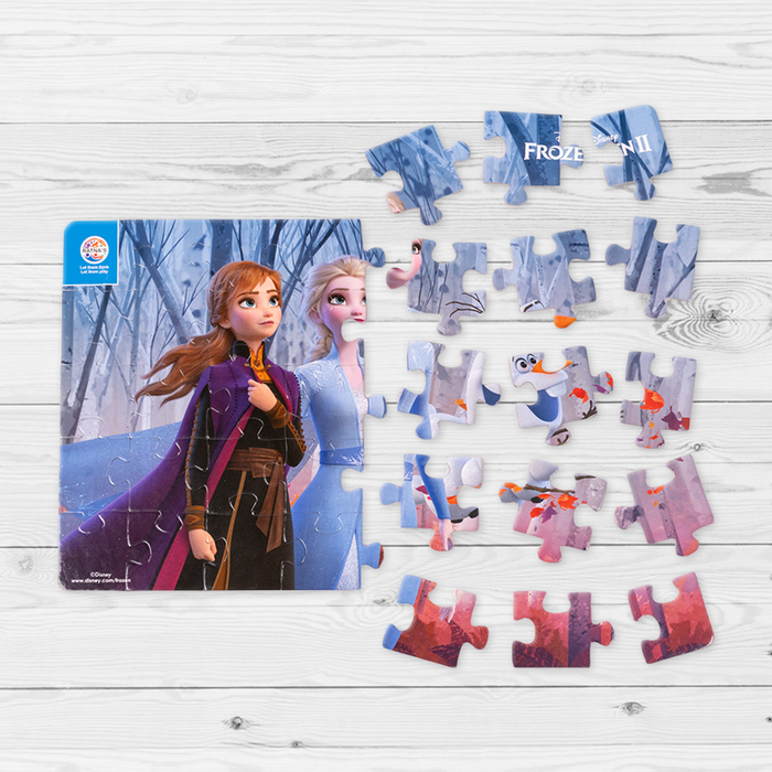 Disney Frozen  4 in 1 jigsaw puzzle for Kids