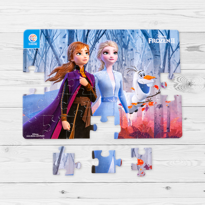 Disney Frozen  4 in 1 jigsaw puzzle for Kids