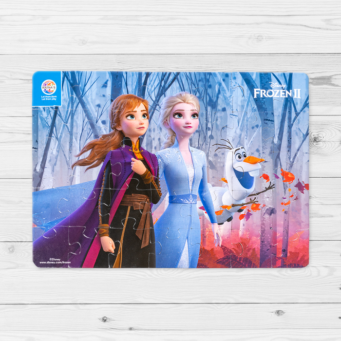 Disney Frozen  4 in 1 jigsaw puzzle for Kids