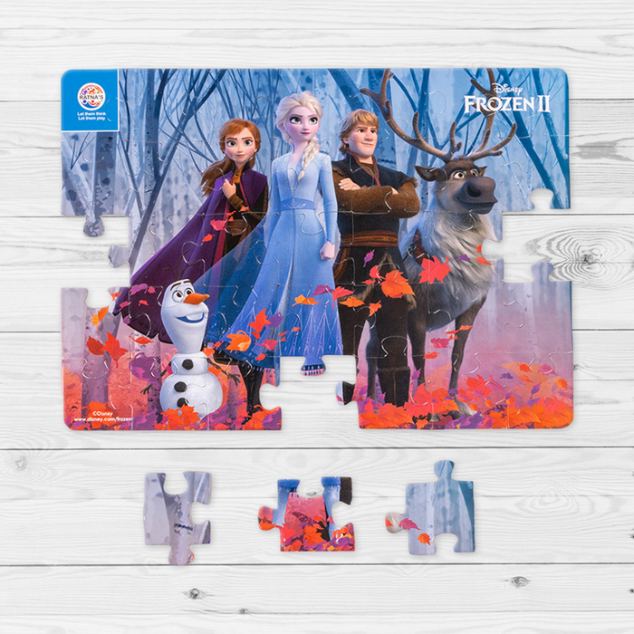 Disney Frozen  4 in 1 jigsaw puzzle for Kids