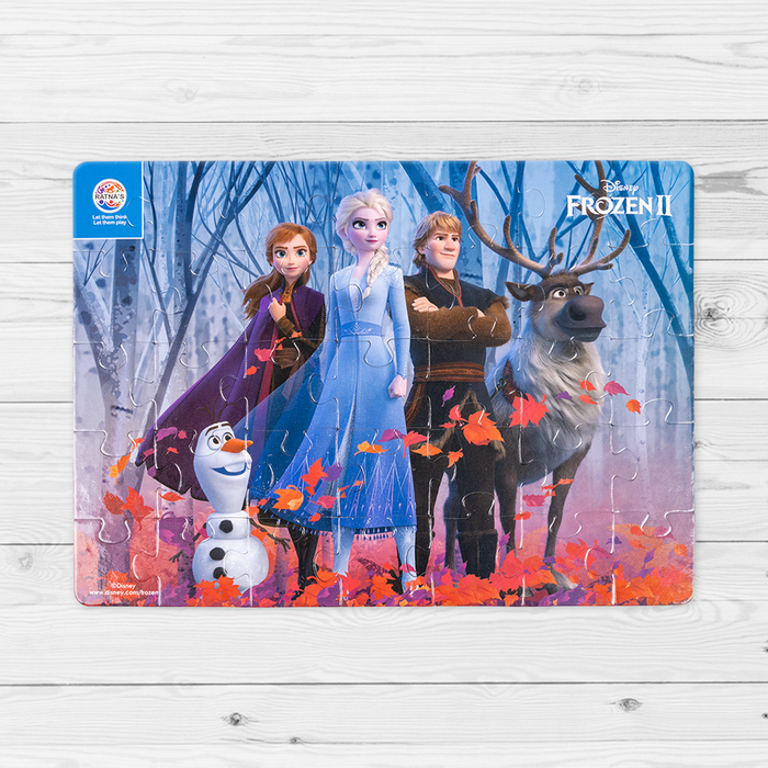 Disney Frozen  4 in 1 jigsaw puzzle for Kids