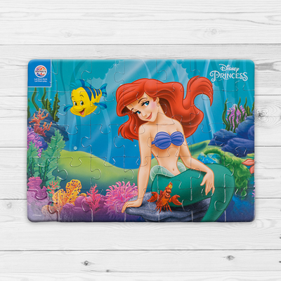 Disney Princess Ariel 4 in 1 jigsaw puzzle for Kids