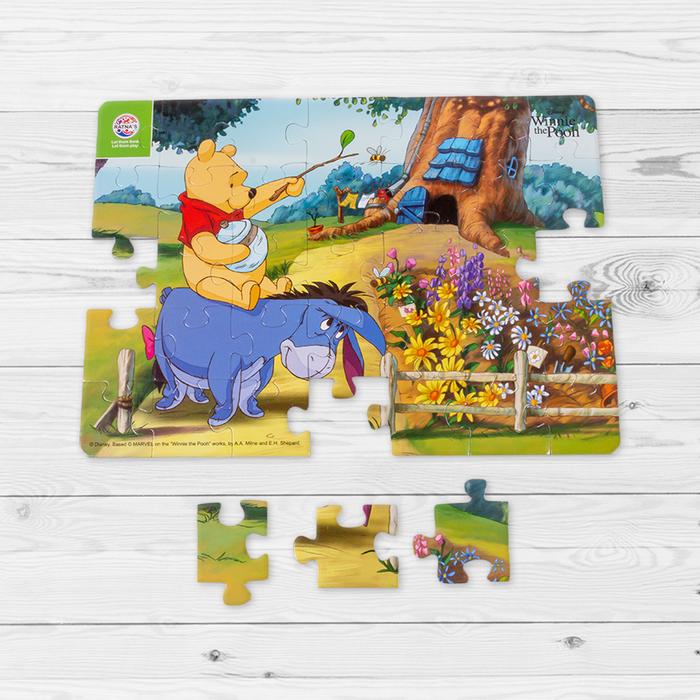 Disney Winnie the pooh 4 in 1 jigsaw puzzle for Kids