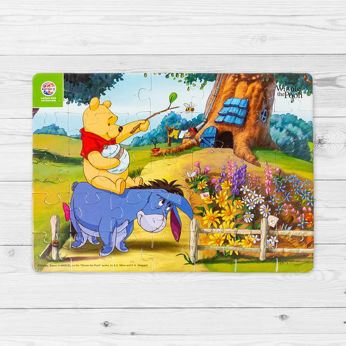 Disney Winnie the pooh 4 in 1 jigsaw puzzle for Kids