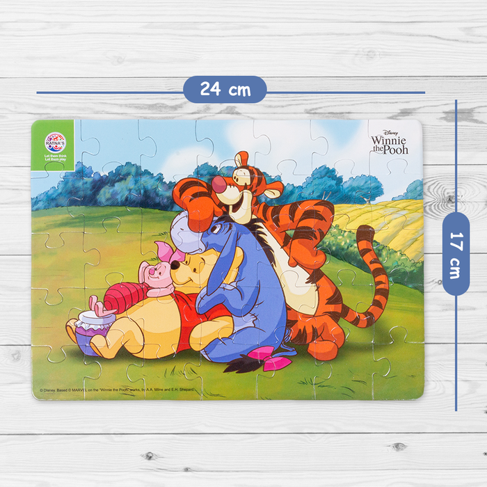 Disney Winnie the pooh 4 in 1 jigsaw puzzle for Kids