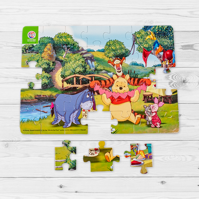 Disney Winnie the pooh 4 in 1 jigsaw puzzle for Kids