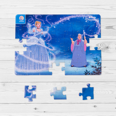 Disney Princess Cindrella 4 in 1 jigsaw puzzle for Kids