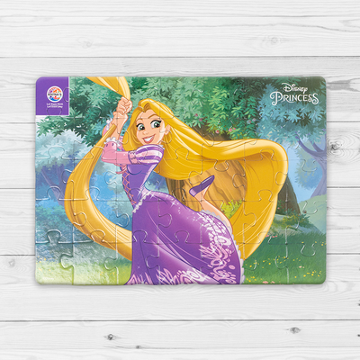 Disney Princess Rapunzel 4 in 1 jigsaw puzzle for Kids