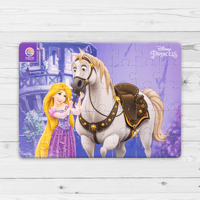 Disney Princess Rapunzel 4 in 1 jigsaw puzzle for Kids