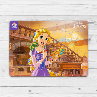 Disney Princess Rapunzel 4 in 1 jigsaw puzzle for Kids