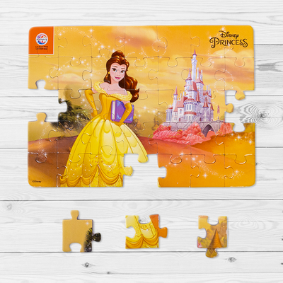 Disney Princess Belle 4 in 1 jigsaw puzzle for Kids