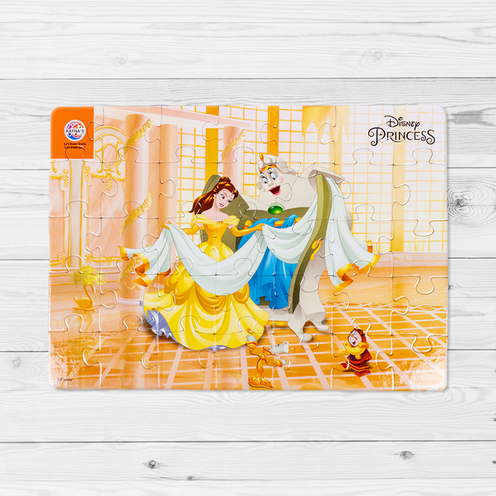 Disney Princess Belle 4 in 1 jigsaw puzzle for Kids