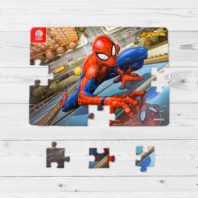 Marvel Spiderman 4 in 1 jigsaw puzzle for Kids