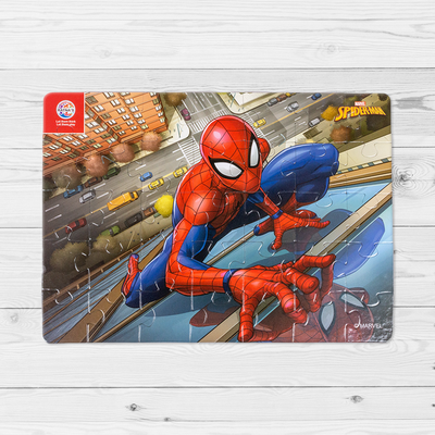 Marvel Spiderman 4 in 1 jigsaw puzzle for Kids