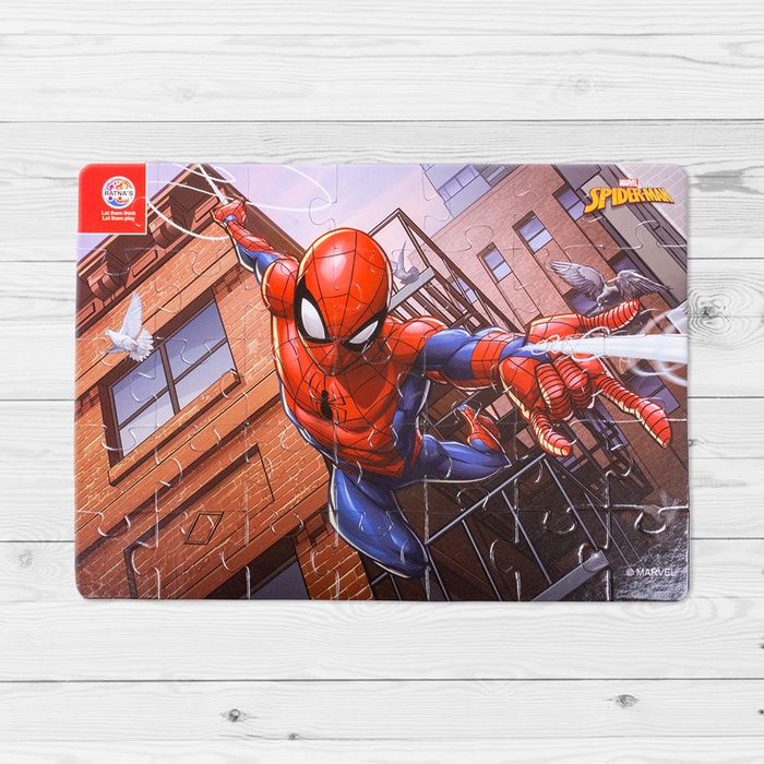 Marvel Spiderman 4 in 1 jigsaw puzzle for Kids