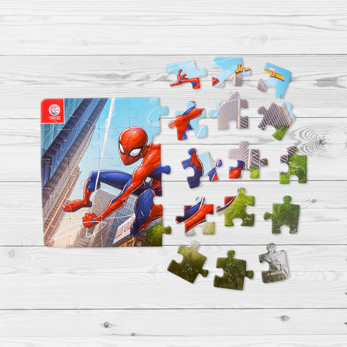 Marvel Spiderman 4 in 1 jigsaw puzzle for Kids