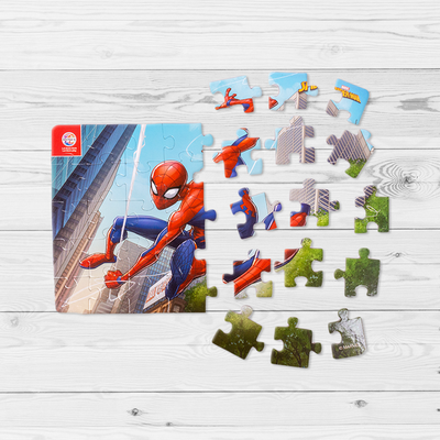 Marvel Spiderman 4 in 1 jigsaw puzzle for Kids