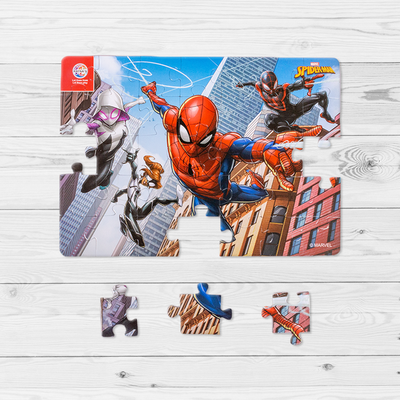 Marvel Spiderman 4 in 1 jigsaw puzzle for Kids