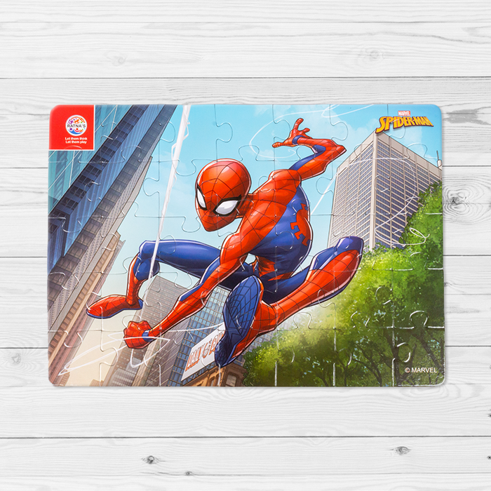 Marvel Spiderman 4 in 1 jigsaw puzzle for Kids