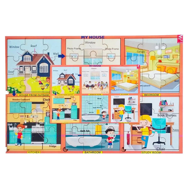 My House Learning Jigsaw Puzzle