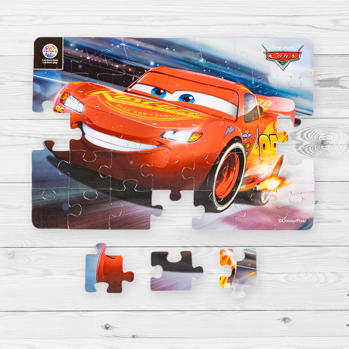 Disney Pixar cars 4 in 1 jigsaw puzzle for Kids