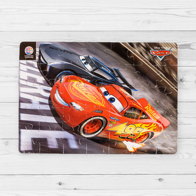 Disney Pixar cars 4 in 1 jigsaw puzzle for Kids