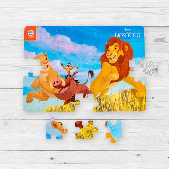 Disney Lion King 4 in 1 jigsaw puzzle for Kids