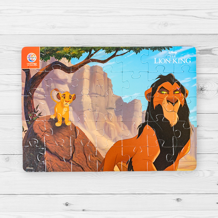 Disney Lion King 4 in 1 jigsaw puzzle for Kids