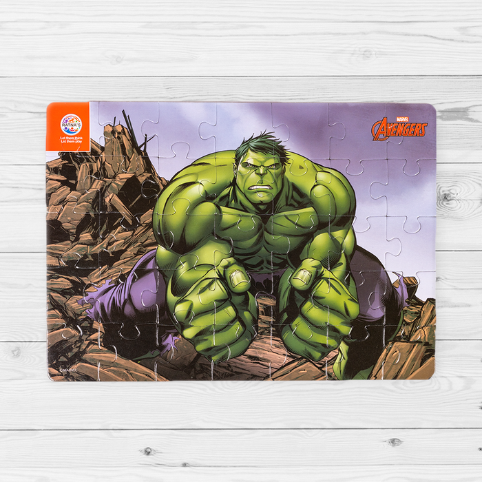 Marvel Avengers Solo 4 in 1 jigsaw puzzle for kids