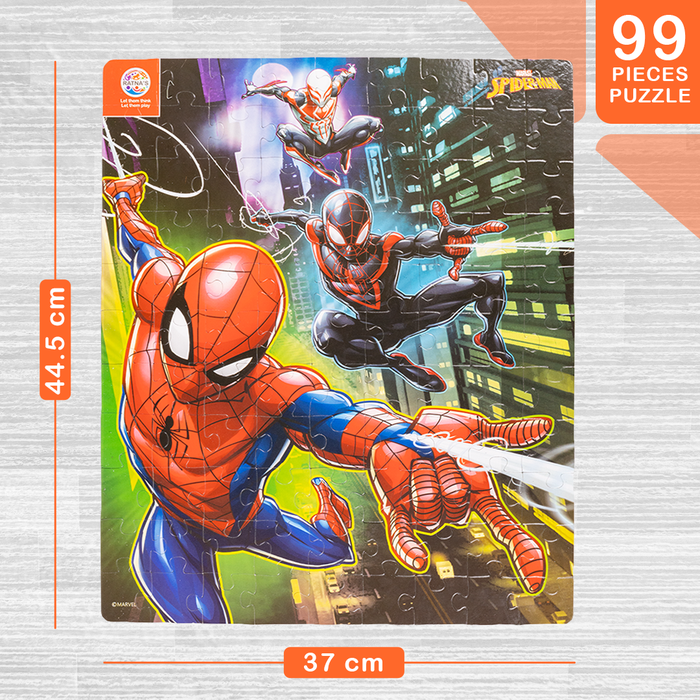 Marvel Spiderman 99 pieces jigsaw puzzle for Kids