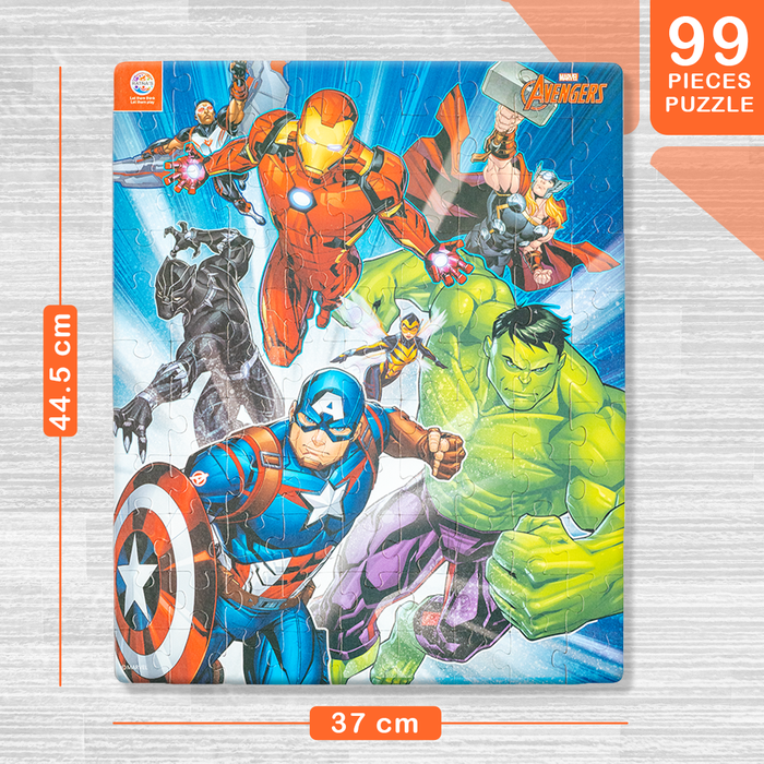 Marvel Avengers 99 pieces jigsaw puzzle for Kids