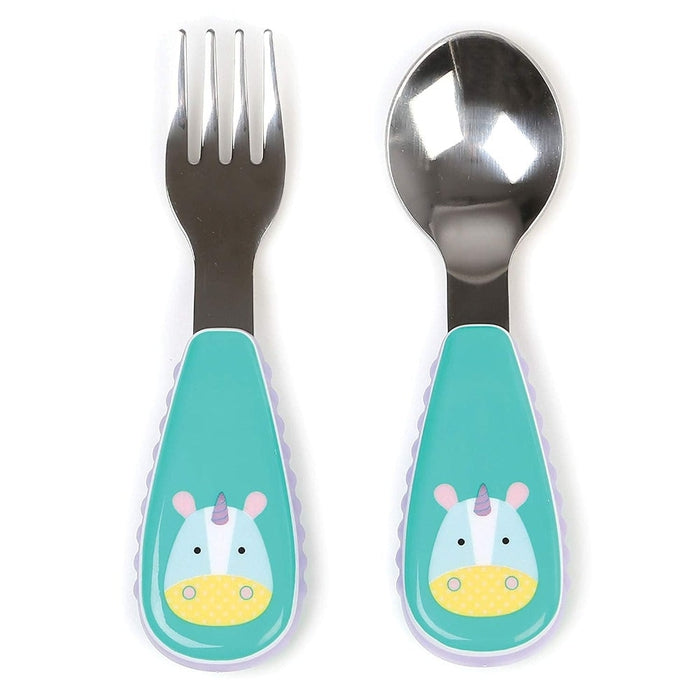 Zoo Utensils Fork & Spoon
-Unicorn