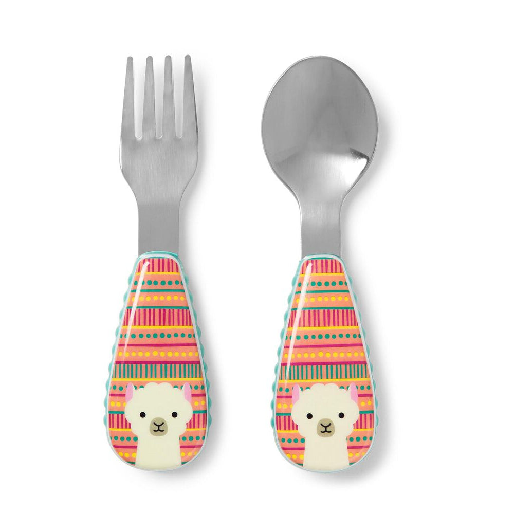 Zoo Utensils Fork & Spoon
-Llama