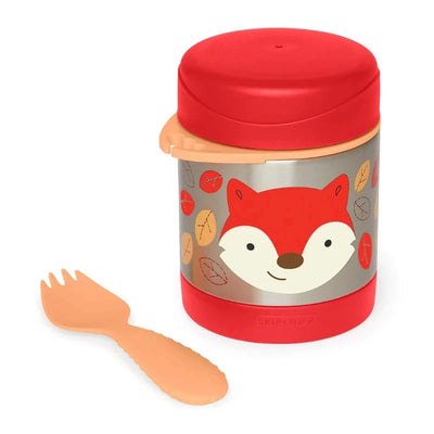 Zoo Insulated Little Kid Food Jar-Fox