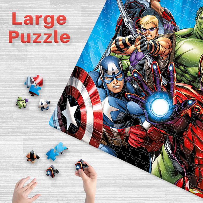 Marvel Avengers 500 pieces jigsaw puzzle for kids