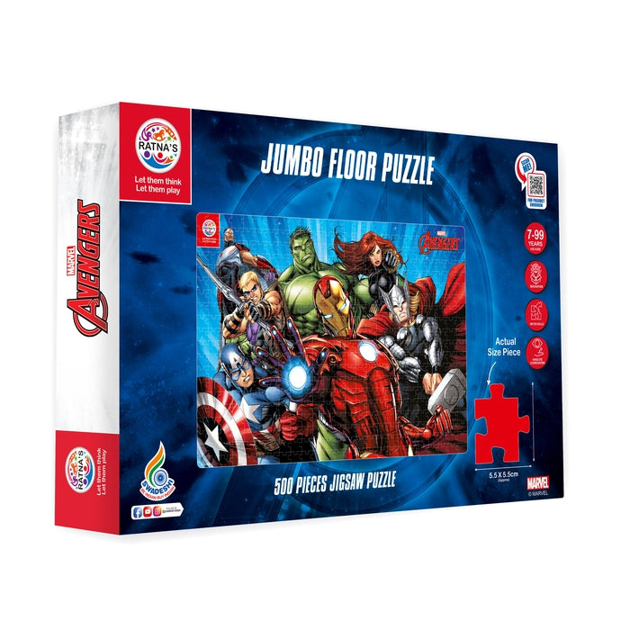Marvel Avengers 500 pieces jigsaw puzzle for kids