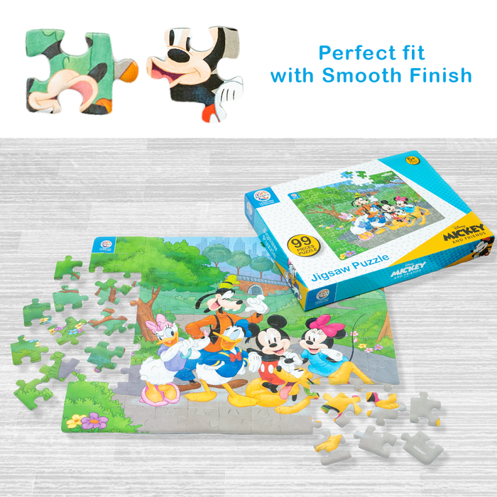 Disney Mickey & Friends 99 pieces jigsaw puzzle for Kids