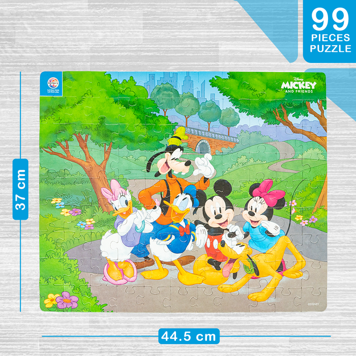 Disney Mickey & Friends 99 pieces jigsaw puzzle for Kids