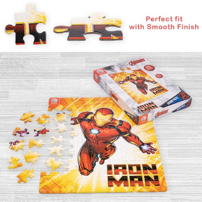 Marvel Avengers Iron man 99 pieces jigsaw puzzle for Kids