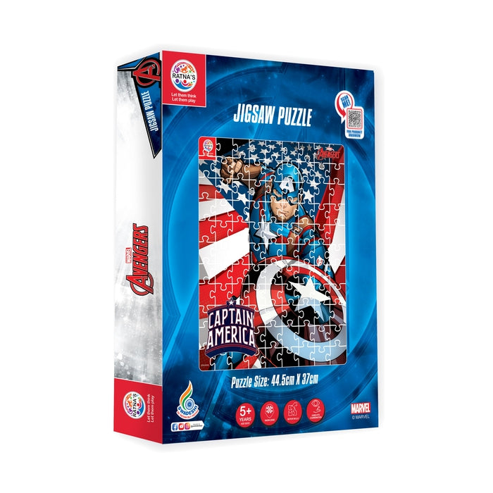 Marvel Avengers Captain America 99 pieces jigsaw puzzle for kids