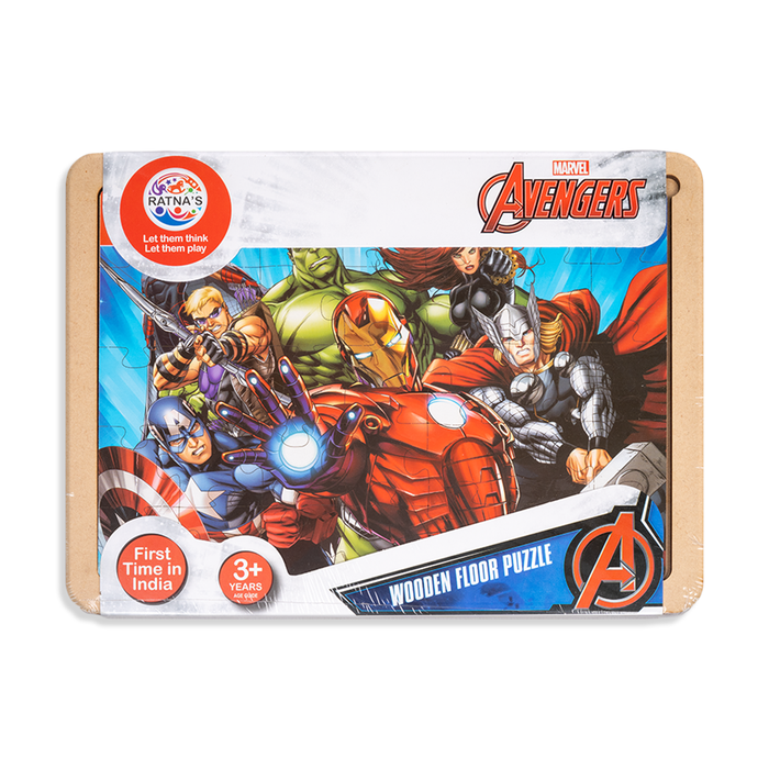 Marvel Avengers Wooden Jigsaw puzzle 35 pieces