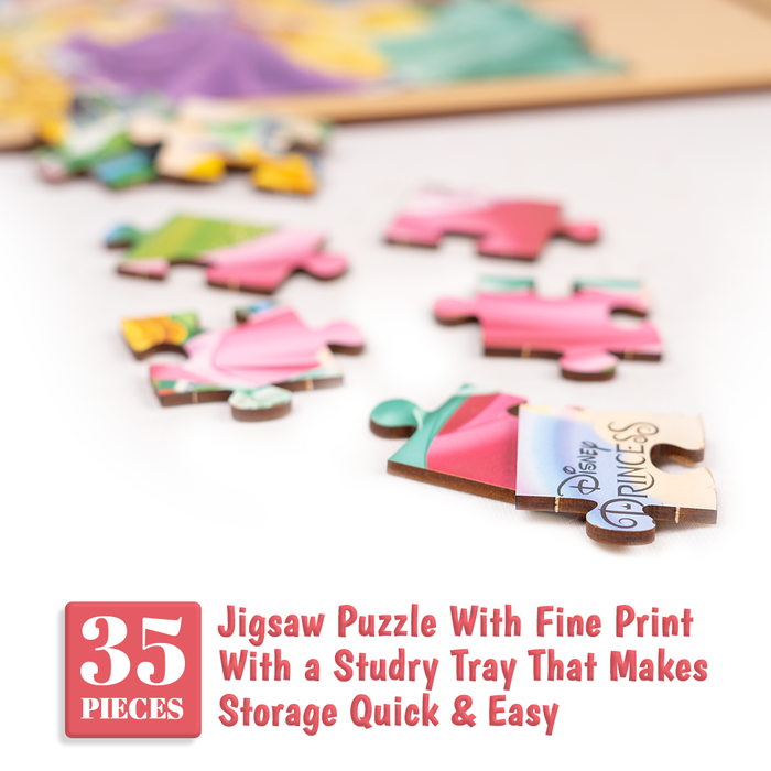 Disney Princess Wooden Jigsaw puzzle 35 pieces