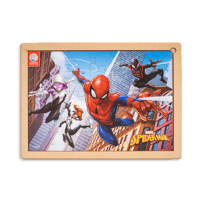 Marvel Spiderman Wooden Jigsaw puzzle 35 pieces