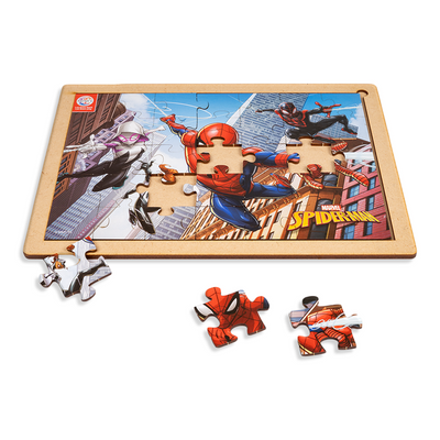 Marvel Spiderman Wooden Jigsaw puzzle 35 pieces