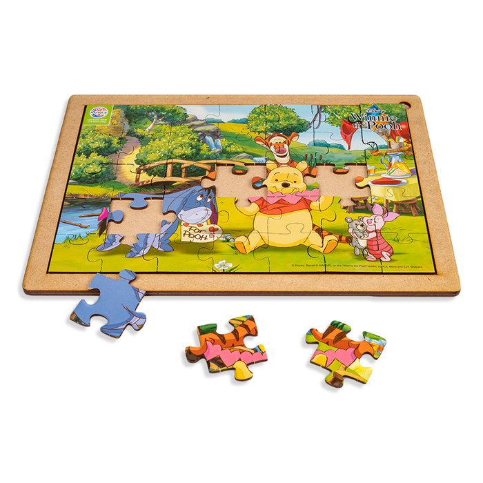Disney Winnie the Pooh Wooden Jigsaw puzzle 35 pieces